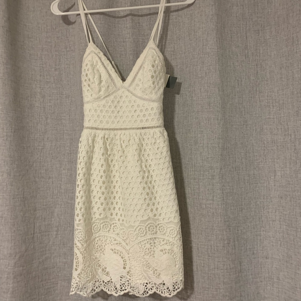 White Abercrombie Dress- NWT